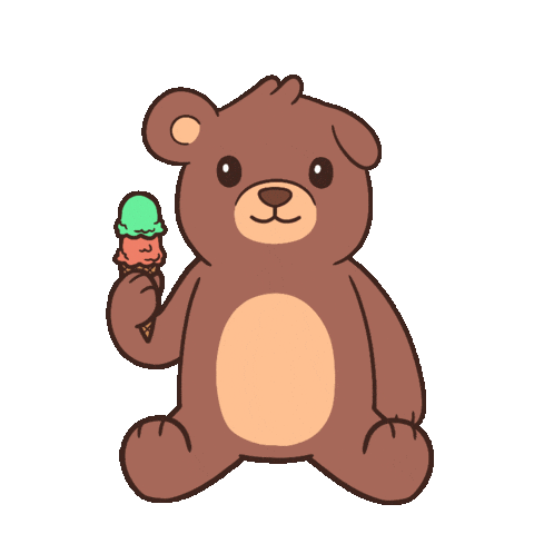 Sad Ice Cream Sticker by BEARISH