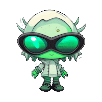 Being Out Of This World Sticker by Allan Gregorio