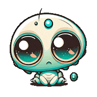 Being Out Of This World Sticker by Allan Gregorio