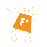 FacademybyFanta dance dancing orange moves Sticker