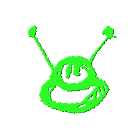 Alien Sticker by Coldplay