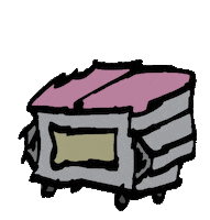 Trash Raccoon Sticker