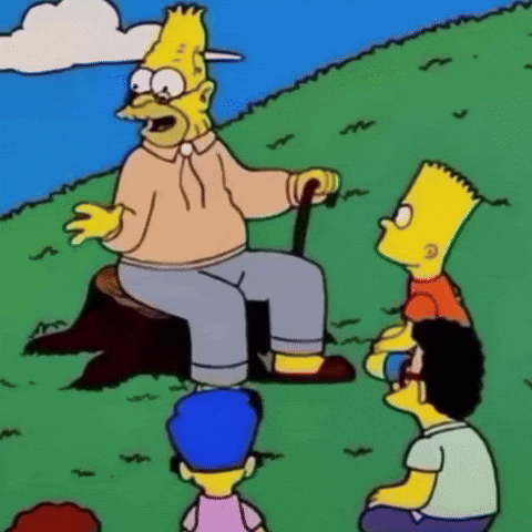 Talking The Simpsons GIF by Respective