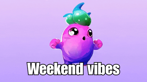 Happy Weekend GIF by AneeMate