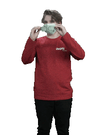 Corona Glasses Sticker by Avans Hogeschool