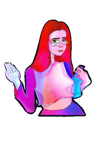 Girl Mood Sticker