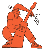 Jazz Sticker by Pierre Arsène Maurice