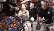 Zero Gravity Thank You GIF by NASA