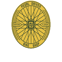 Ride Bicycling Sticker by Pedal Driven Co