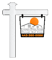 Real Estate Sign Sticker by Compass Home Group