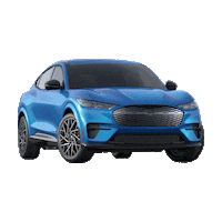Flashing Electric Car Sticker by Ford