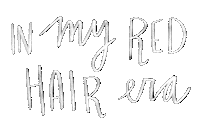 Red Hair Ginger Sticker
