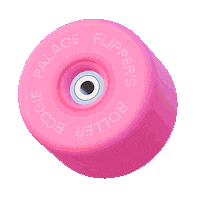 flippersworld fun party pink disco Sticker