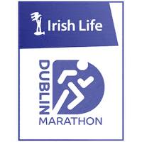 Dublin Marathon Sticker by Irish Life