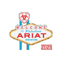 Country Denim Sticker by Ariat