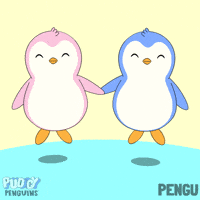 Happy Lets Go GIF by Pudgy Penguins