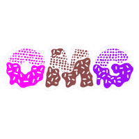 Oh My God Omg Sticker