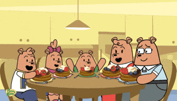 Happy Sunday Breakfast GIF