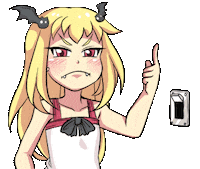 Girl Vampire Sticker by Jin