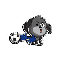 Futebol Mascote Sticker