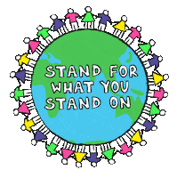 Climate Change World Sticker by Tolmeia Gregory