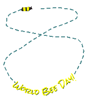 Gif Artist Flying Sticker