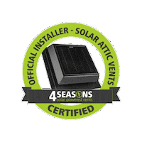 4seasonsvents solar heating cooling 4seasonsvents Sticker