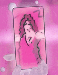 transgreaser love pink celebrate woman GIF