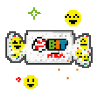 Bit Sticker by Pico Dulce Lheritier