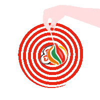 PicoDulceLheritier rain candy cloud lollipop Sticker