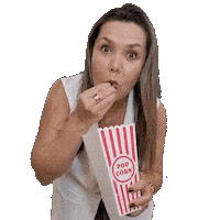 Pop Corn Sticker by goldandgo