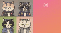 Cat Dude No 19-22