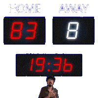 8 Away Sticker