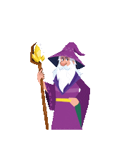 Fairy Tale Wizard Sticker by Stage Magic