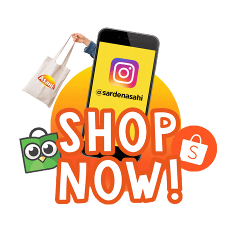 sardenasahi yummy shop yum shop now Sticker
