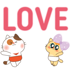 Cinta Love Sticker