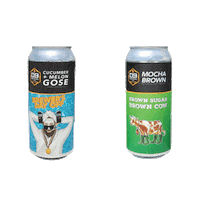 Beer Drinking Sticker by D9 Brewing Company