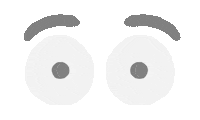 smrhaus eye awkward blink eyeball Sticker
