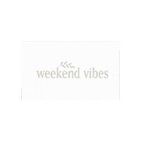 Weekend Vibes Sticker by boho + glow