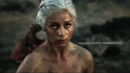 game of thrones dragons daughter GIF