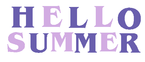 Summer Hello Sticker