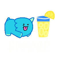 Ice Cold Summer Sticker by DINOSALLY