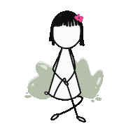 Woman Relax Sticker