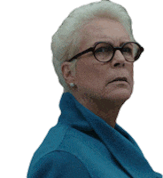 Jamie Lee Curtis What Sticker by Knives Out