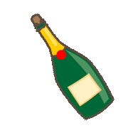 Happy New Year Party Sticker