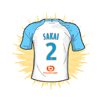 fans jersey Sticker by Olympique de Marseille