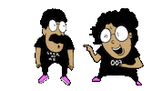 Richie Nadine Sticker by deladeso