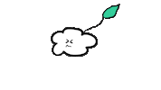 Rain Cloud Sticker
