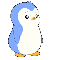 No Way Wow Sticker by Pudgy Penguins