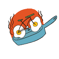 Shelby_Ling hot fresh ride bicycle Sticker